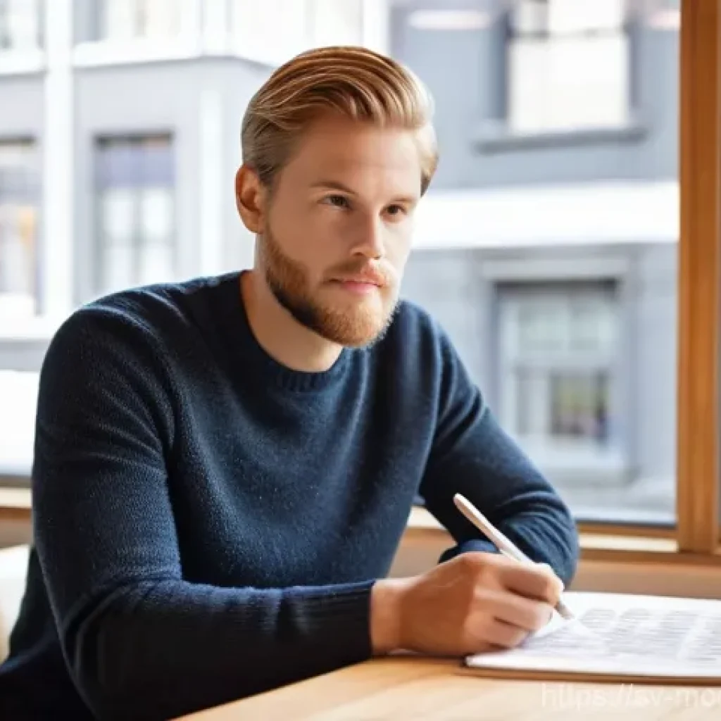 시장 기회 평가 모델과 시장 세분화 전략 - **Prompt:** A young, inquisitive entrepreneur, in their early thirties, with a thoughtful expression...