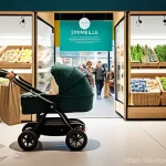 시장 기회 평가 모델과 예측 분석의 융합 - **Prompt:** A diverse group of Swedish consumers, including a young couple and an older individual, ...